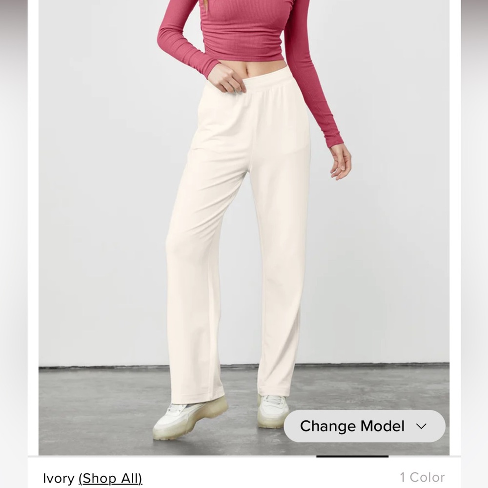 High-Waist Dreamy Wide Leg Pant